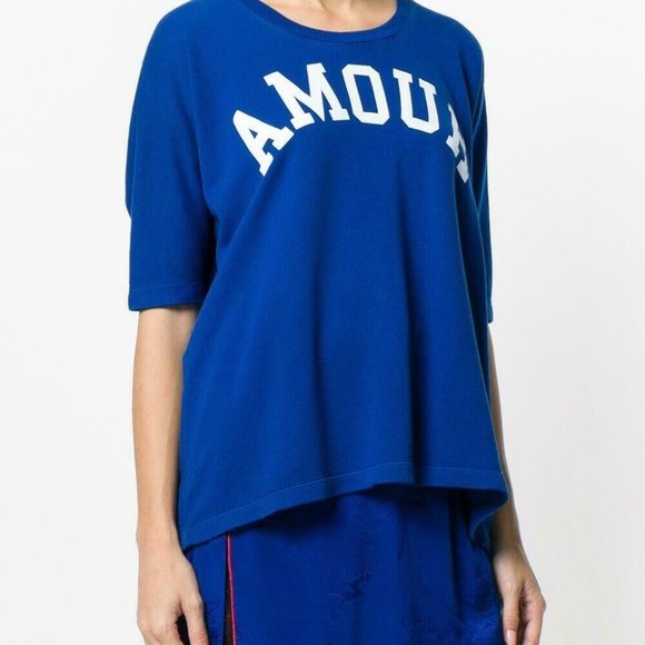 Zadig & Voltaire Portland Bis Sweatshirt Top Oversized L & M NEW - Picture 1 of 7